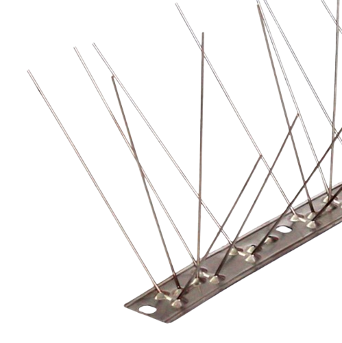 bird spikes stainless steel base; bird spikes 3 pin steel; stainless steel bird deterrent spikes; pigeon control spikes dubai; bird spikes uae; anti bird spikes stainless steel; bird spikes for rooftops dubai; bird spikes installation uae; humane bird control spikes; stainless steel base pigeon spikes;